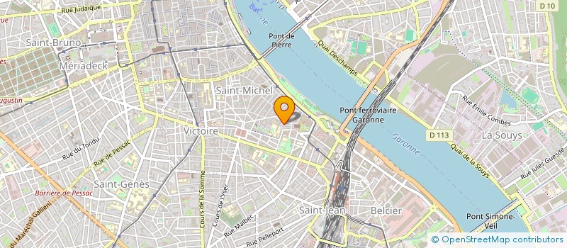 localisation de l'entreprise MONSIEUR CHRISTOPHE GIMENEZ à BORDEAUX