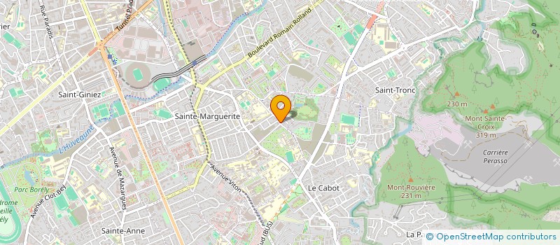 localisation de l'entreprise MONSIEUR CHRISTOPHE GINESTIER  MARSEILLE 9