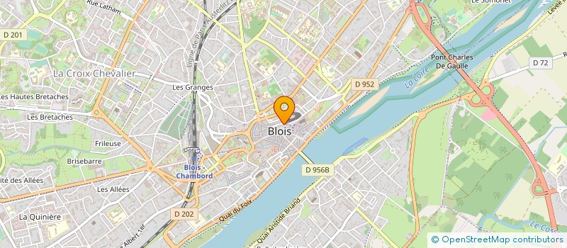 localisation de l'entreprise MONSIEUR CHRISTOPHE GINTER  BLOIS