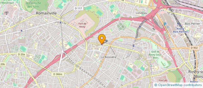 localisation de l'entreprise MONSIEUR CHRISTOPHE GIRARD à NOISY-LE-SEC