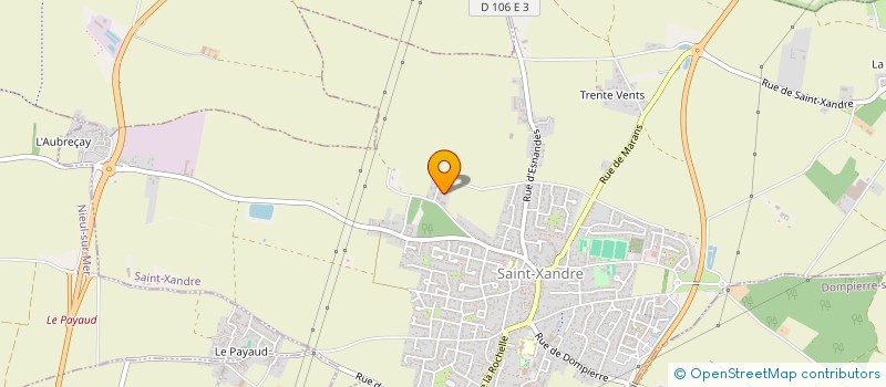 localisation de l'entreprise MONSIEUR CHRISTOPHE GIRARD  SAINT-XANDRE