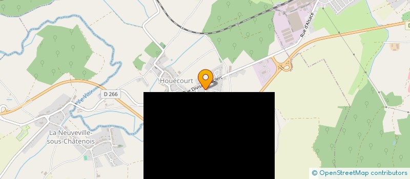 localisation de l'entreprise MONSIEUR CHRISTOPHE GIRARD  HOUECOURT