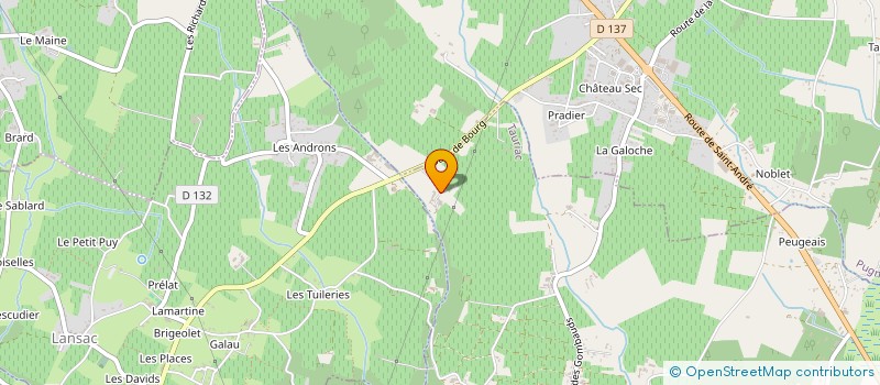 localisation de l'entreprise MONSIEUR CHRISTOPHE GIRARD  TAURIAC