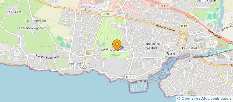 localisation de l'entreprise MONSIEUR CHRISTOPHE GIRAUD  PORNIC