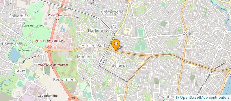 localisation de l'entreprise MONSIEUR CHRISTOPHE GIRAUD à NANTES