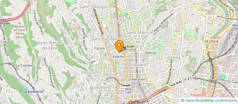localisation de l'entreprise MONSIEUR CHRISTOPHE GIRAUDEAU à NICE