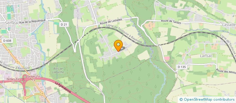 localisation de l'entreprise MONSIEUR CHRISTOPHE GIRET  SARROUILLES