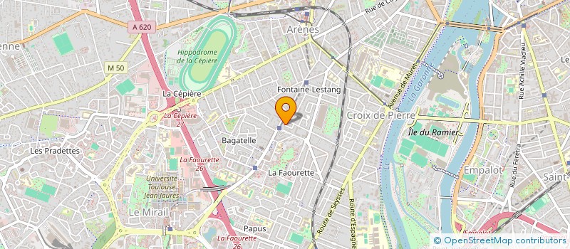 localisation de l'entreprise MONSIEUR CHRISTOPHE GIROD à TOULOUSE