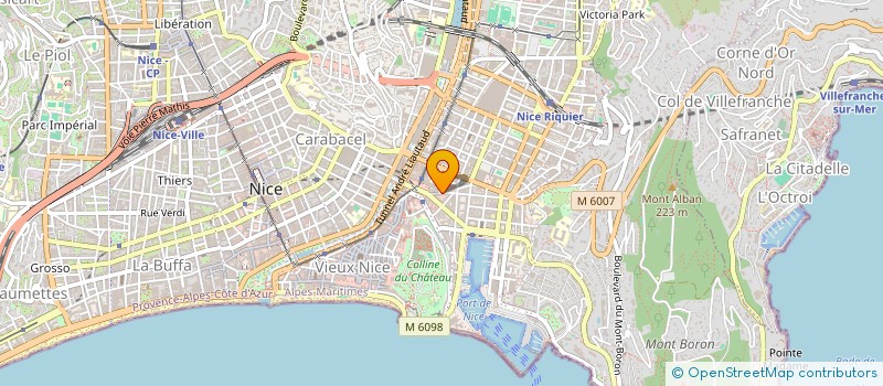 localisation de l'entreprise MONSIEUR CHRISTOPHE GIUNTI à NICE