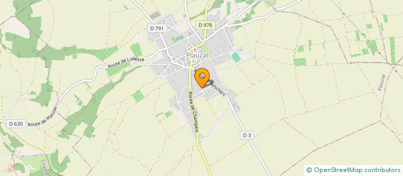 localisation de l'entreprise MONSIEUR CHRISTOPHE GIVRY  PLAUZAT