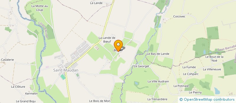 localisation de l'entreprise MONSIEUR CHRISTOPHE GLOUX à SAINT-MAUDAN