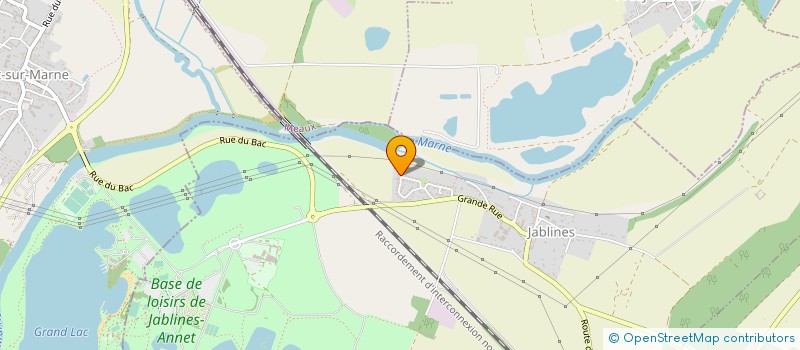 localisation de l'entreprise MONSIEUR CHRISTOPHE GODARD  SABLONNIERES