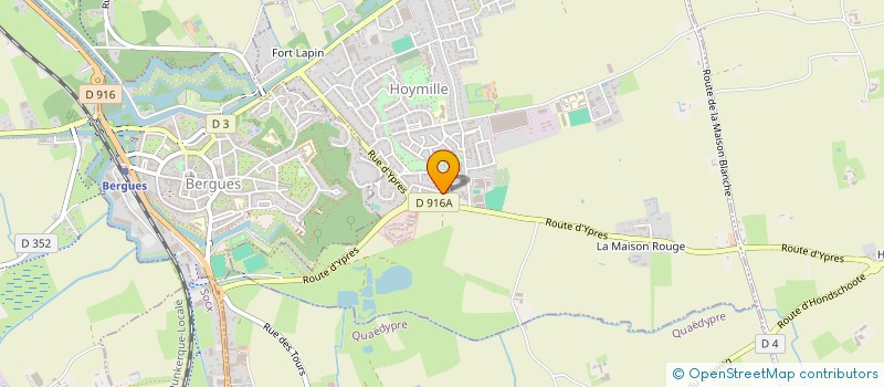 localisation de l'entreprise MONSIEUR CHRISTOPHE GOETHALS  HOYMILLE