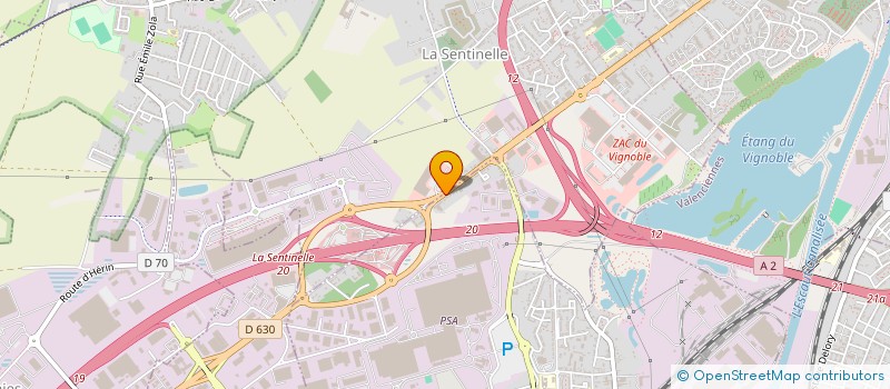 localisation de l'entreprise MONSIEUR CHRISTOPHE GOFFART  TRITH-SAINT-LEGER