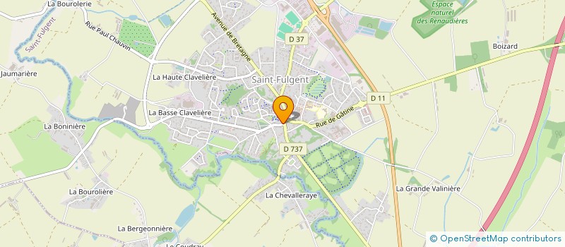 localisation de l'entreprise MONSIEUR CHRISTOPHE GOIRAN  SAINT-FULGENT