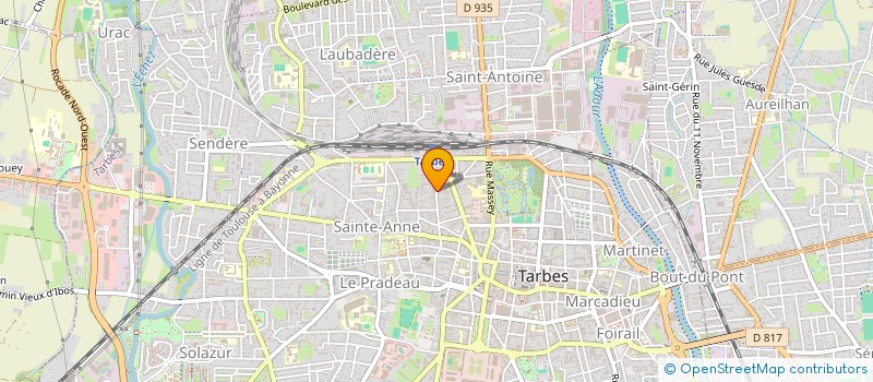 localisation de l'entreprise MONSIEUR CHRISTOPHE GOMES  TARBES