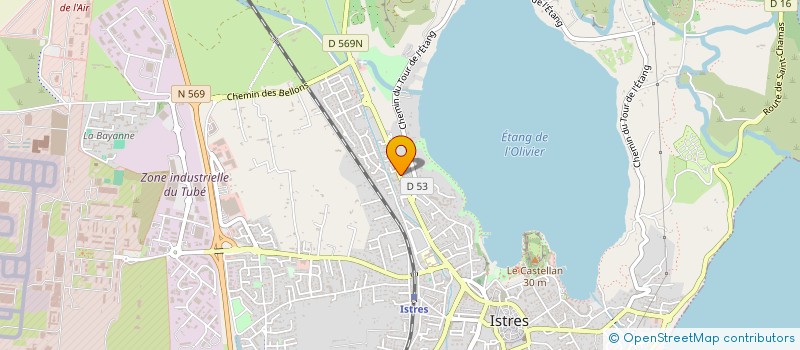 localisation de l'entreprise MONSIEUR CHRISTOPHE GOMEZ  ISTRES