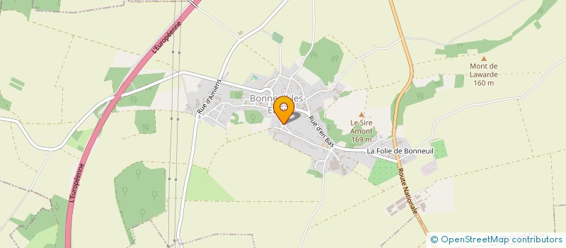 localisation de l'entreprise MONSIEUR CHRISTOPHE GONFRERE  ESQUENNOY