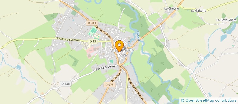 localisation de l'entreprise MONSIEUR CHRISTOPHE GONNET à CHATILLON-SUR-INDRE