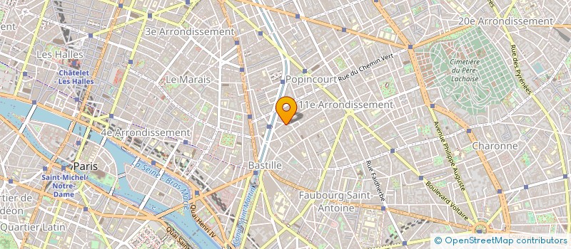 localisation de l'entreprise MONSIEUR CHRISTOPHE GONTARD  PARIS