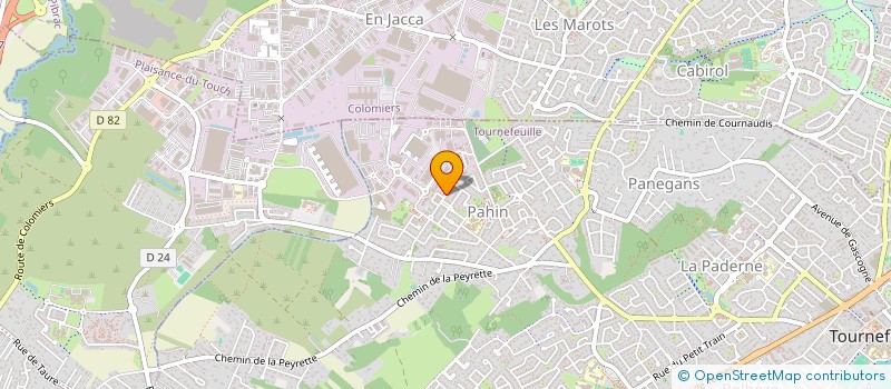 localisation de l'entreprise MONSIEUR CHRISTOPHE GONZALES  TOURNEFEUILLE