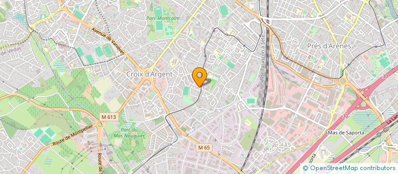 localisation de l'entreprise MONSIEUR CHRISTOPHE GONZALEZ à MONTPELLIER