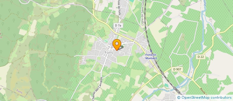 localisation de l'entreprise MONSIEUR CHRISTOPHE GONZALEZ  JONQUIERES