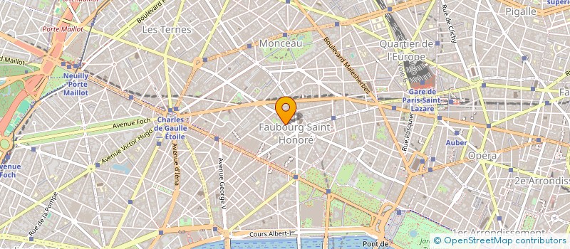 localisation de l'entreprise MONSIEUR CHRISTOPHE GORNET  PARIS