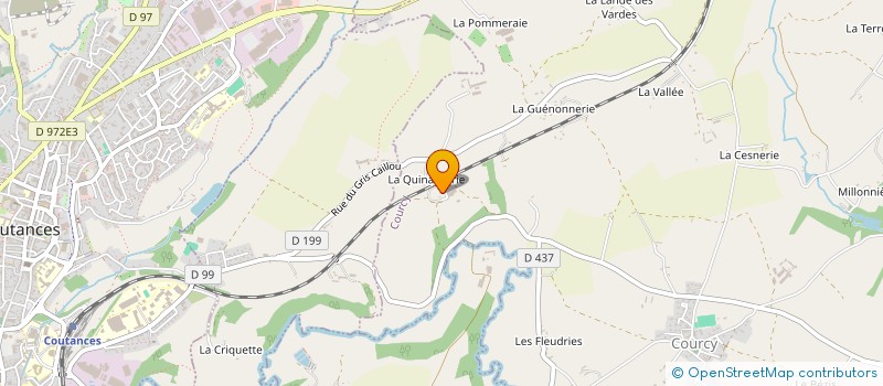 localisation de l'entreprise MONSIEUR CHRISTOPHE GORON à COURCY
