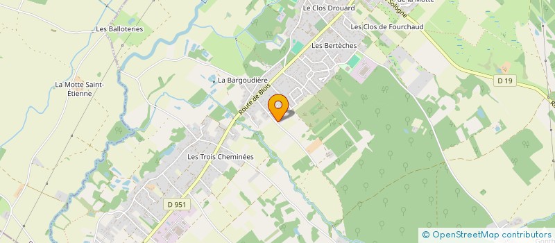 localisation de l'entreprise MONSIEUR CHRISTOPHE GOUCHAULT à LAILLY-EN-VAL