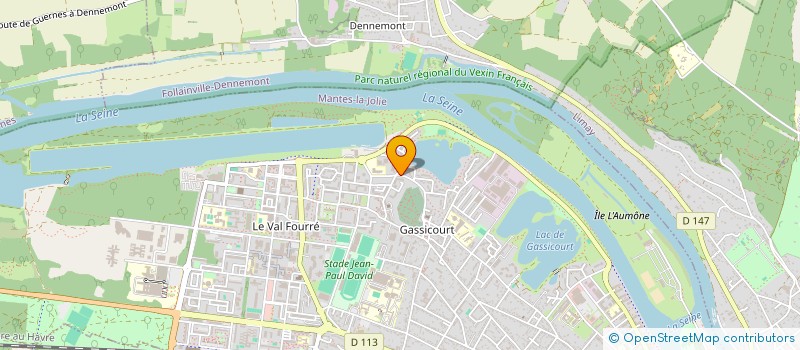 localisation de l'entreprise MONSIEUR CHRISTOPHE GOUPY  CORMEILLES-EN-PARISIS