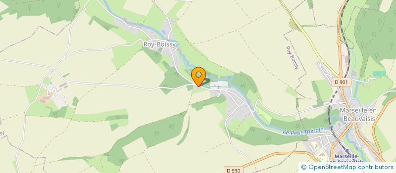 localisation de l'entreprise MONSIEUR CHRISTOPHE GOURGUECHON  ROY-BOISSY