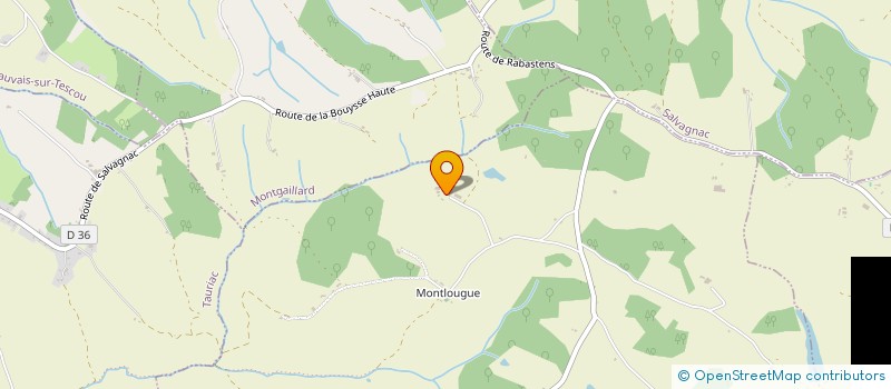 localisation de l'entreprise MONSIEUR CHRISTOPHE GOURMANEL  GRAZAC