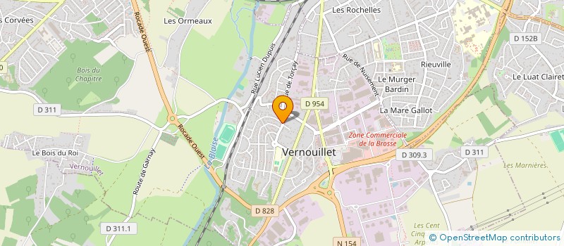 localisation de l'entreprise MONSIEUR CHRISTOPHE GOUSSOT à VERNOUILLET