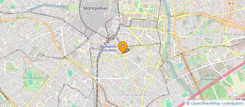 localisation de l'entreprise MONSIEUR CHRISTOPHE GOUTES  MONTPELLIER