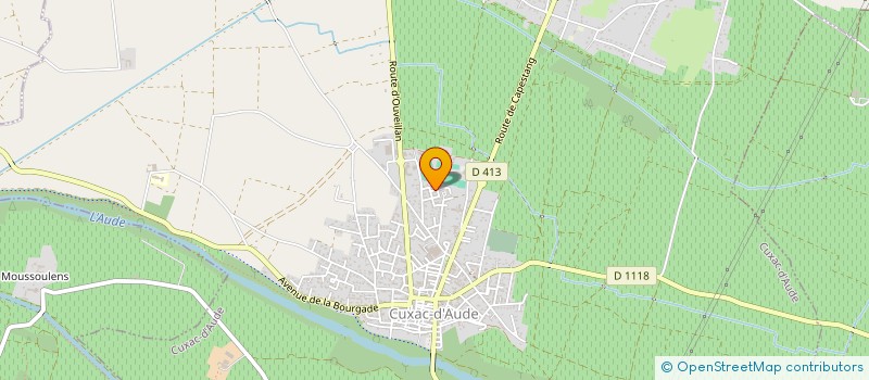 localisation de l'entreprise MONSIEUR CHRISTOPHE GOYARD  CUXAC-D'AUDE