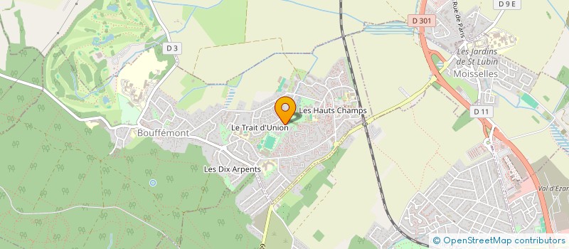 localisation de l'entreprise MONSIEUR CHRISTOPHE GRAFFIN  BOUFFEMONT