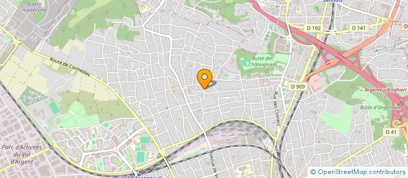 localisation de l'entreprise MONSIEUR CHRISTOPHE GRAIGNIC  ARGENTEUIL