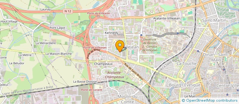 localisation de l'entreprise MONSIEUR CHRISTOPHE GRANDCHAMP  CESSON-SEVIGNE