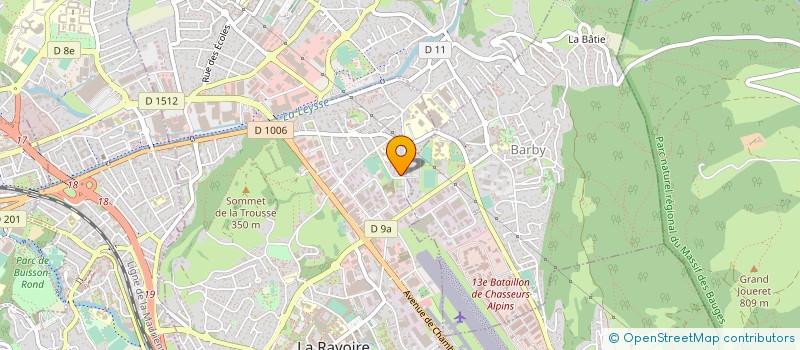 localisation de l'entreprise MONSIEUR CHRISTOPHE GRANDFILS  LA RAVOIRE