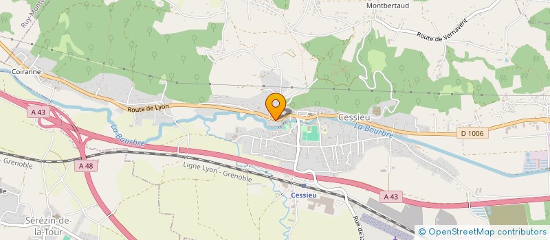 localisation de l'entreprise MONSIEUR CHRISTOPHE GRANGIER-CHABERT-MOREAU-FINET  SAINT-DIDIER-DE-LA-TOUR