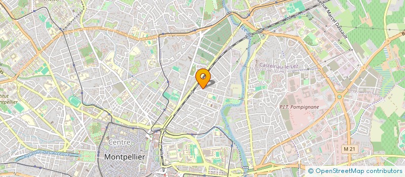 localisation de l'entreprise MONSIEUR CHRISTOPHE GRANIER à MONTPELLIER
