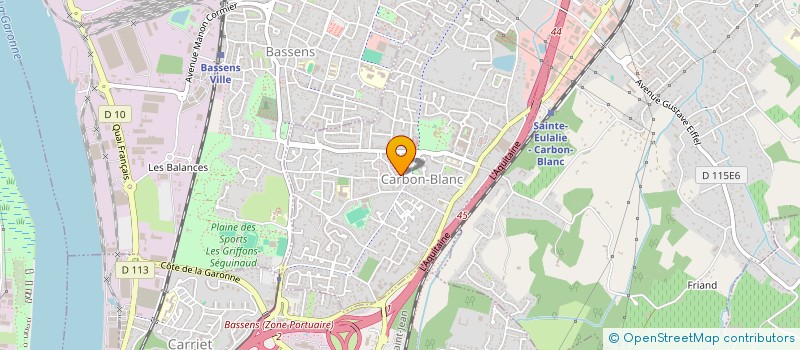 localisation de l'entreprise MONSIEUR CHRISTOPHE GRASSE  IZON