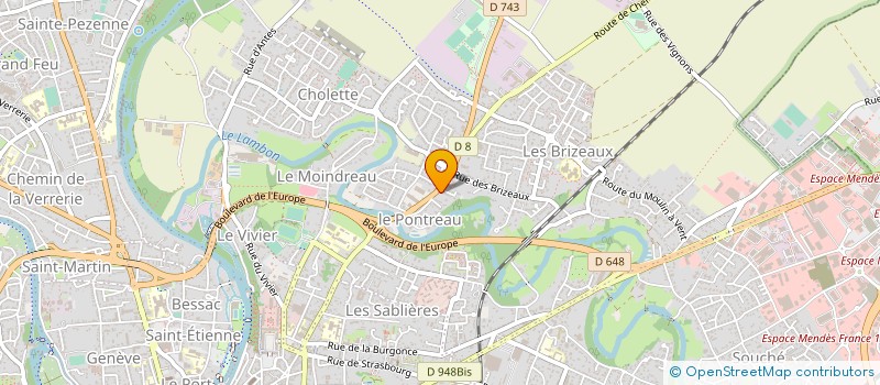 localisation de l'entreprise MONSIEUR CHRISTOPHE GRATPENCHE à NIORT
