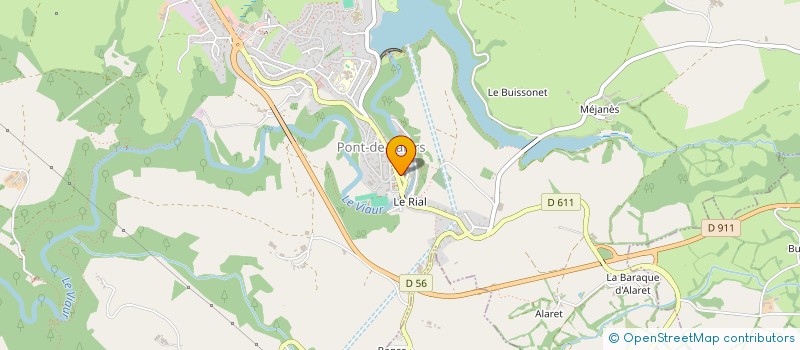 localisation de l'entreprise MONSIEUR CHRISTOPHE GRECK  PONT-DE-SALARS