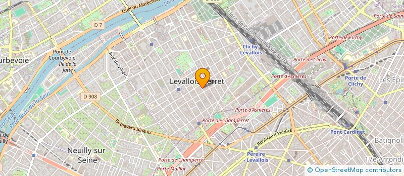 localisation de l'entreprise MONSIEUR CHRISTOPHE GREGORIO à LEVALLOIS-PERRET