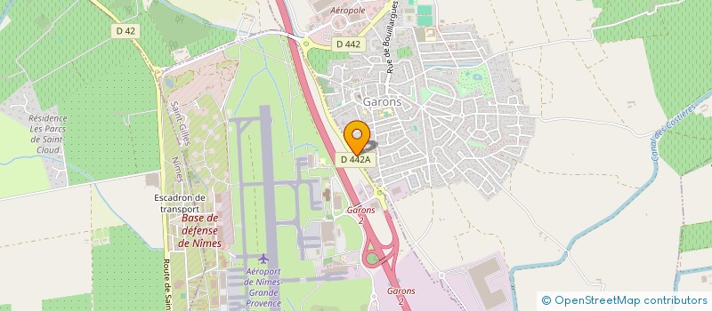 localisation de l'entreprise MONSIEUR CHRISTOPHE GRELA  GARONS