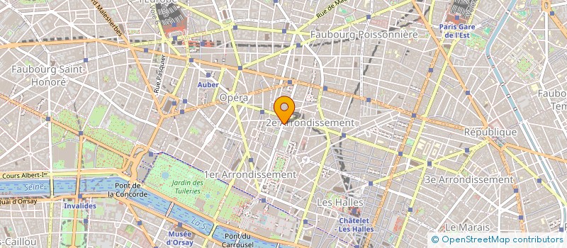 localisation de l'entreprise MONSIEUR CHRISTOPHE GREMONT à PARIS