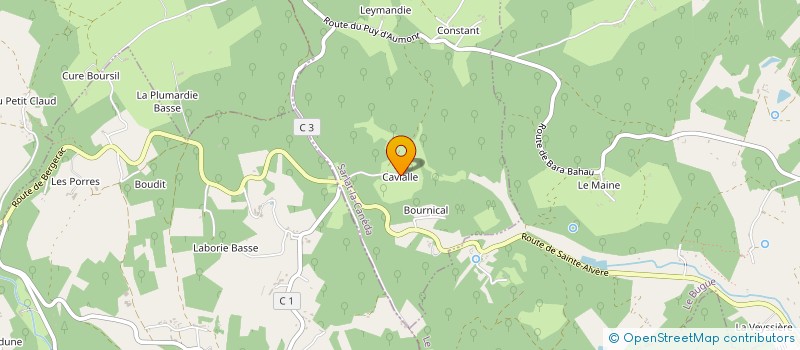 localisation de l'entreprise MONSIEUR CHRISTOPHE GRESSIN  SAINT-AVIT-DE-VIALARD