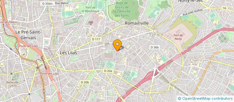 localisation de l'entreprise MONSIEUR CHRISTOPHE GRILLON à ROMAINVILLE